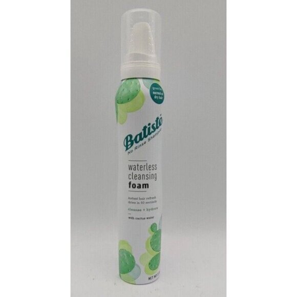 Lot of 3 Batiste No Rinse Shampoo Waterless Cleansing Foam 3.6oz/each-Sealed - Picture 1 of 2